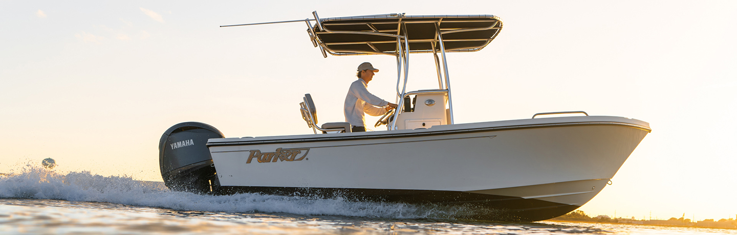 Boat running on the water