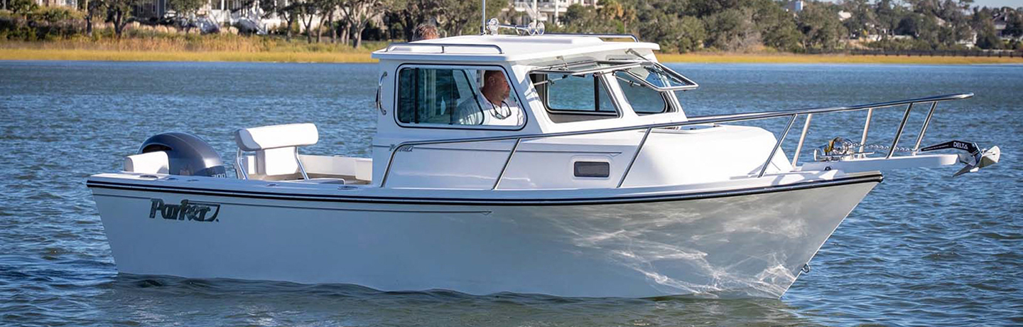 Boat running on the water
