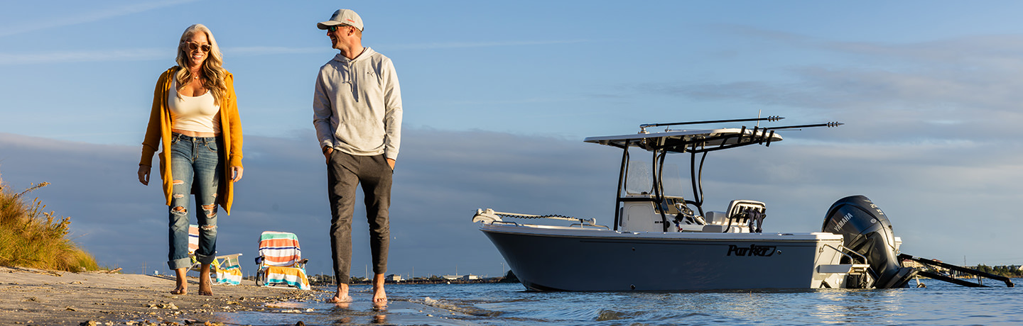 Boat running on the water