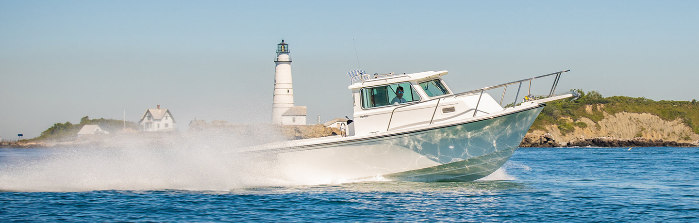 Boat running on the water