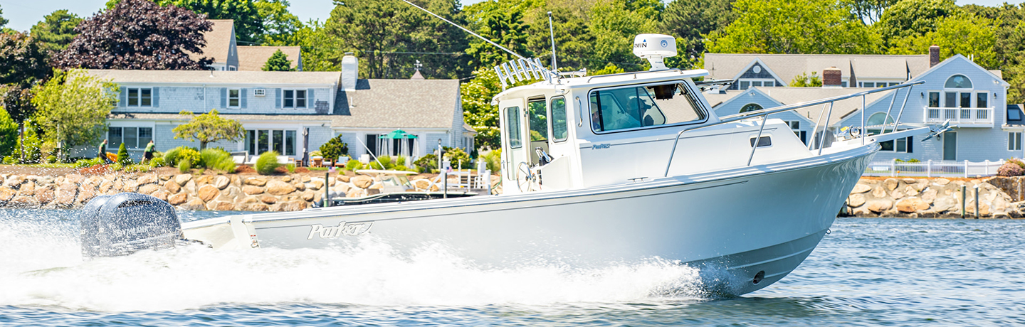 Boat running on the water