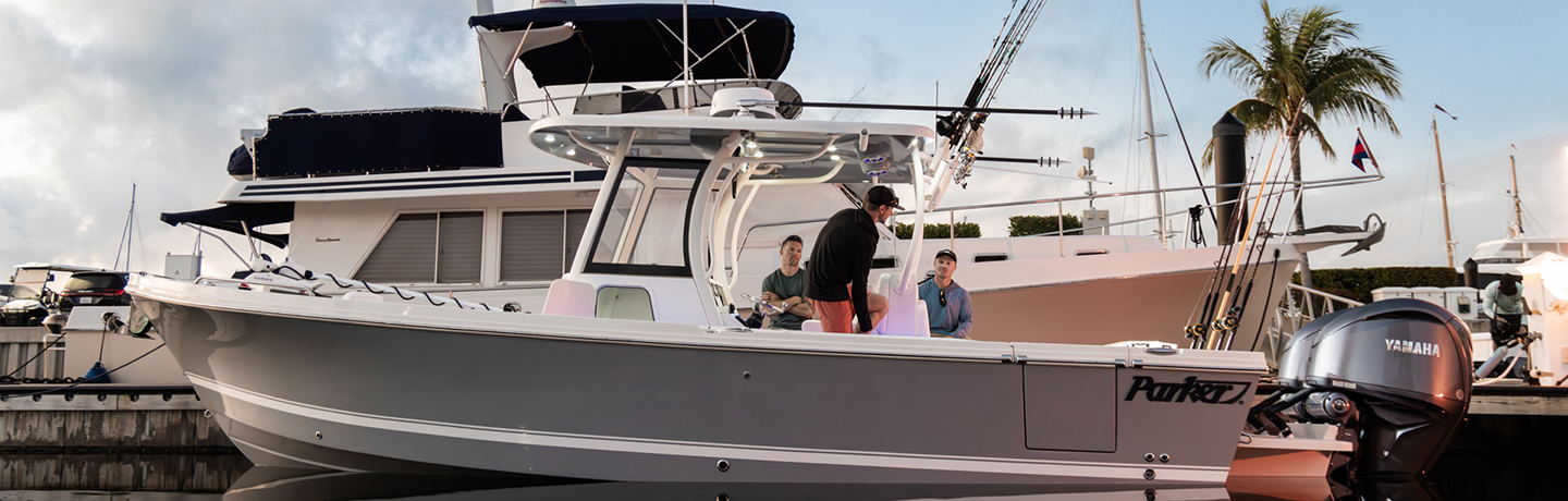 Boat running on the water